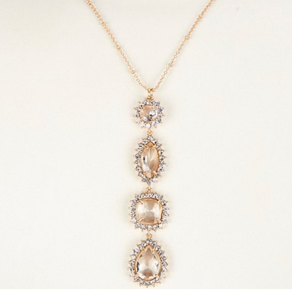 Borrowed & Blue Southern Living Crystal Necklace